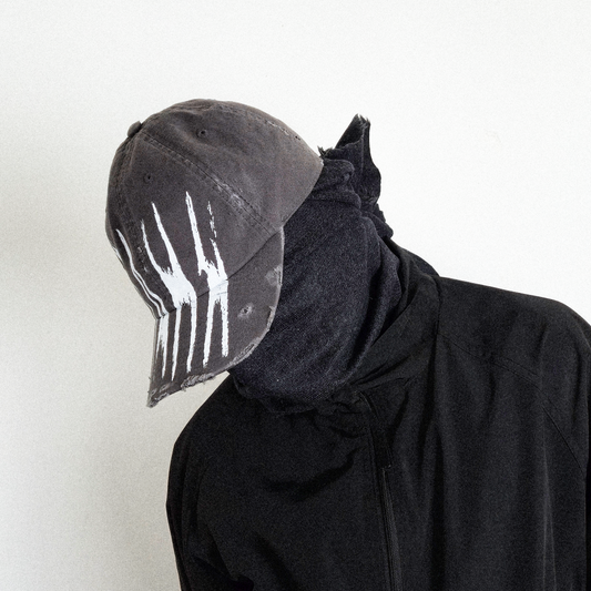 DISTORTED ПАНК HAT: WASHED BROWN