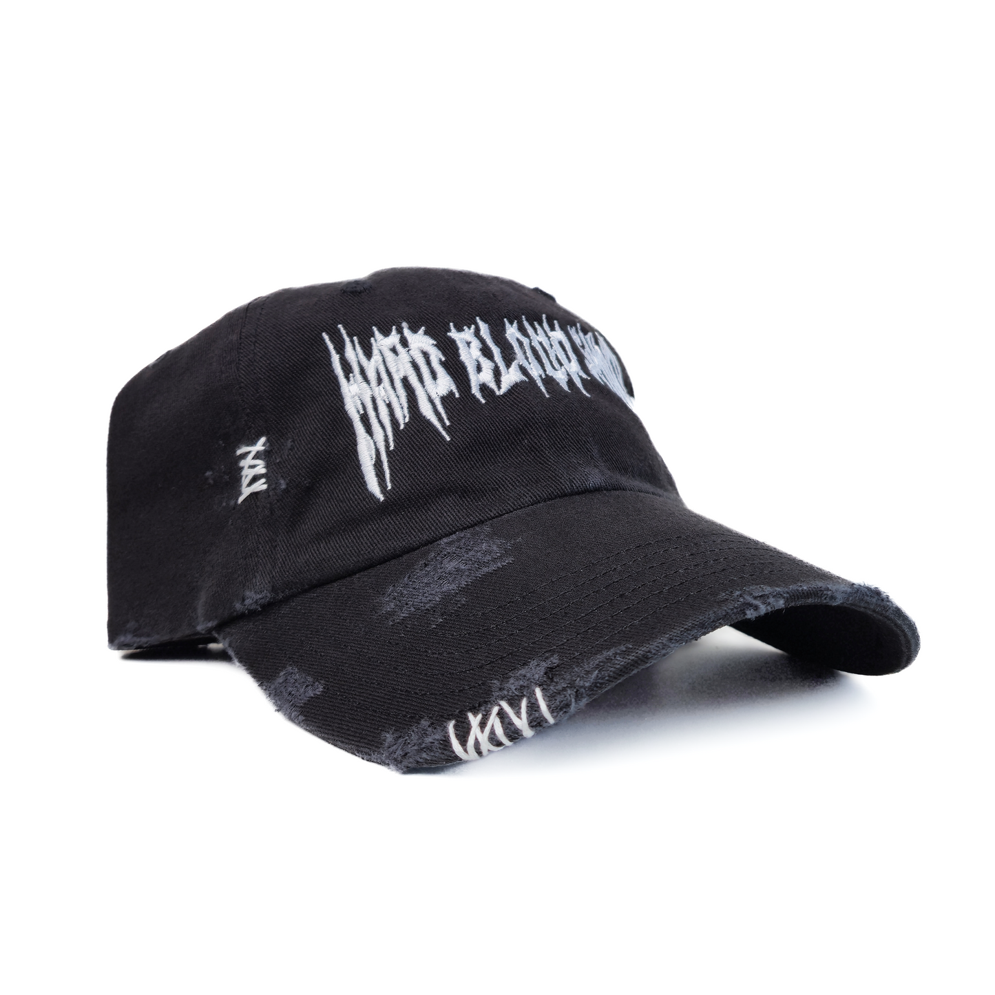 HARD BLOOD SHOCK HAT: FADED BLACK