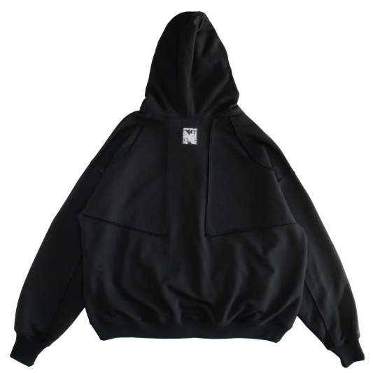 CORRUPTED ZIP-UP HOODED SWEATSHIRT