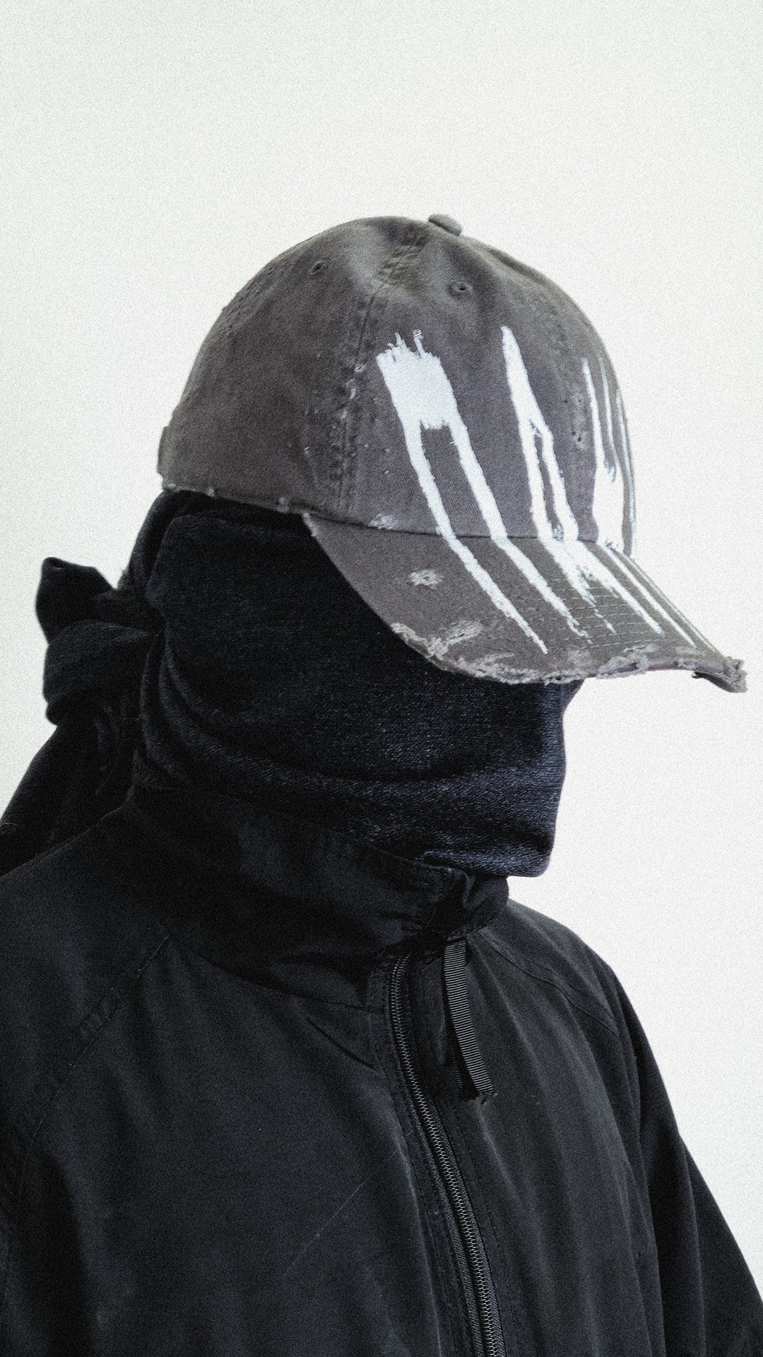 DISTORTED ПАНК HAT: WASHED BROWN