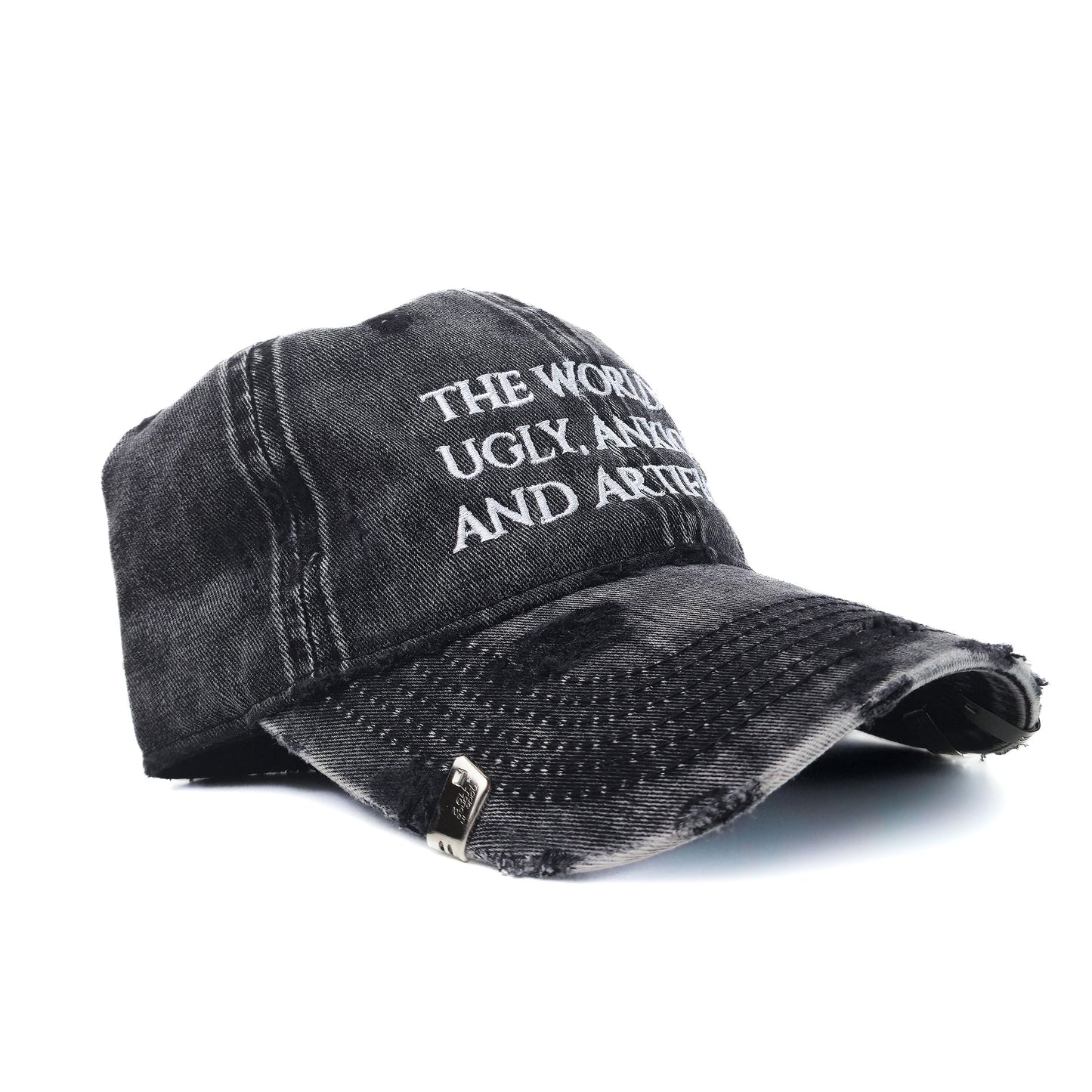 UGLY, ANXIOUS AND ARTIFICIAL HAT: BRUISED