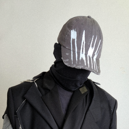 DISTORTED ПАНК HAT: WASHED BROWN