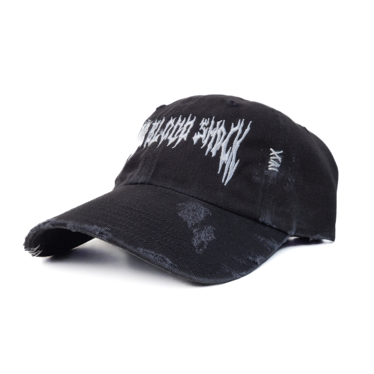 HARD BLOOD SHOCK HAT: FADED BLACK