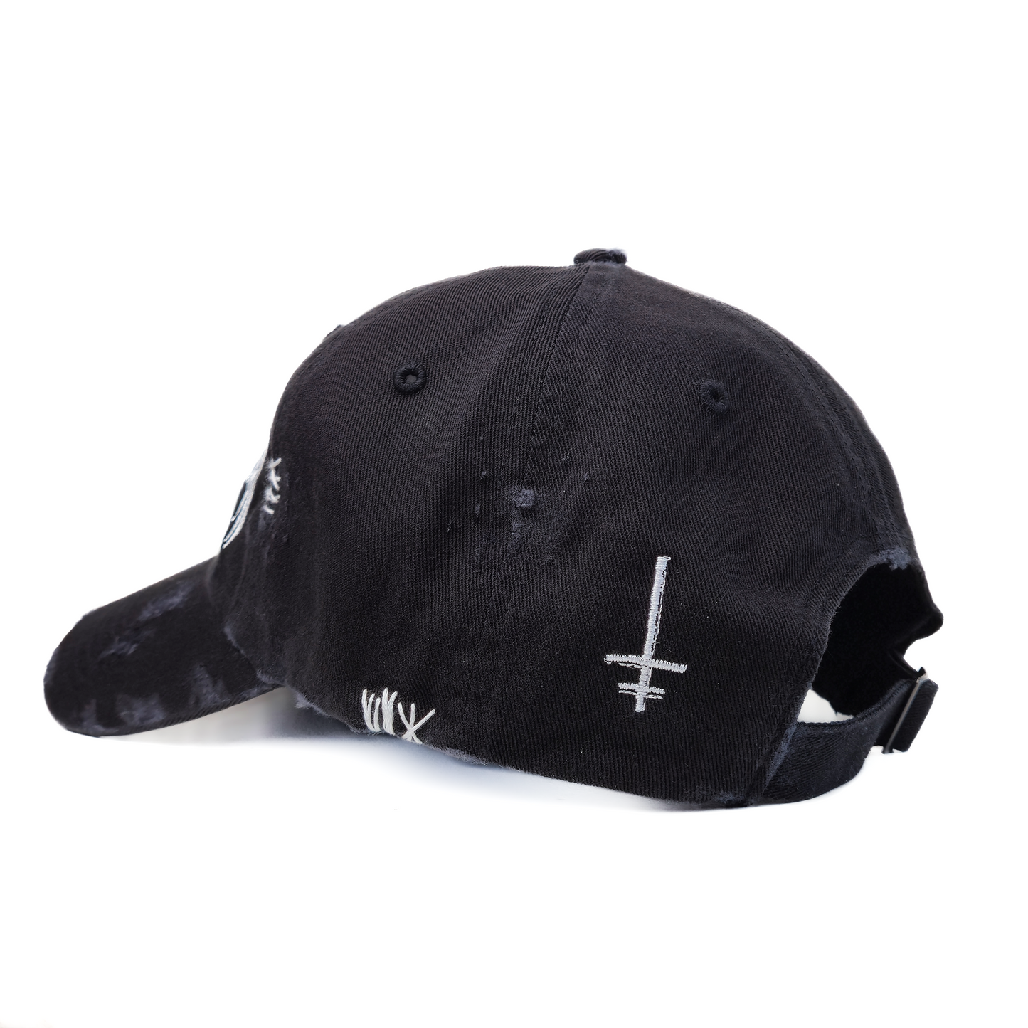 HARD BLOOD SHOCK HAT: FADED BLACK