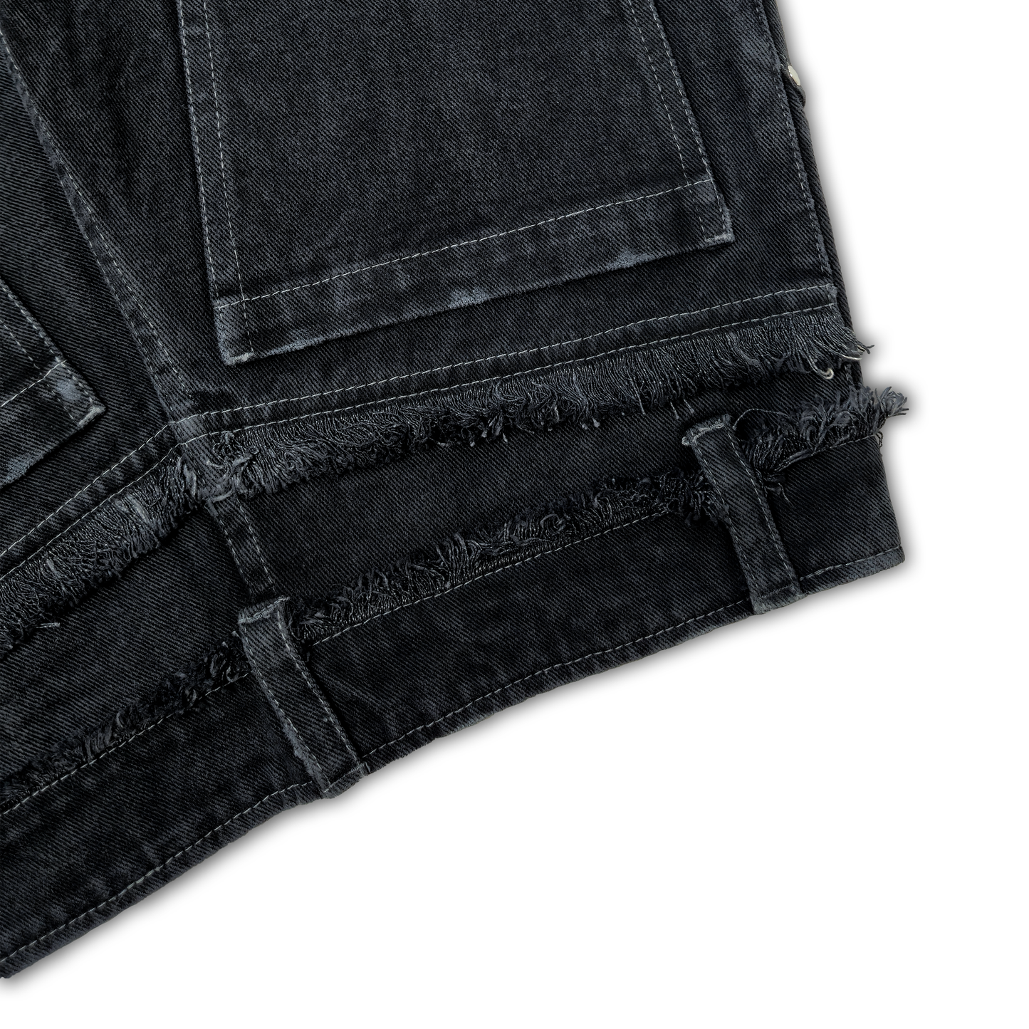 STAPLED PANTS VINTAGE WASHED [OVERSIZED]