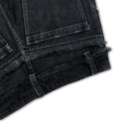 STAPLED PANTS VINTAGE WASHED [OVERSIZED]