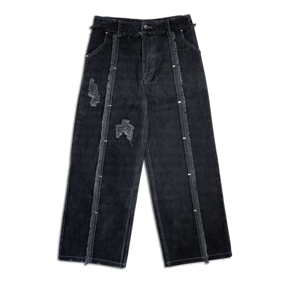 STAPLED PANTS VINTAGE WASHED [OVERSIZED]