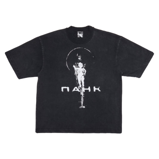 SACRIFICE T-SHIRT: FADED BLACK