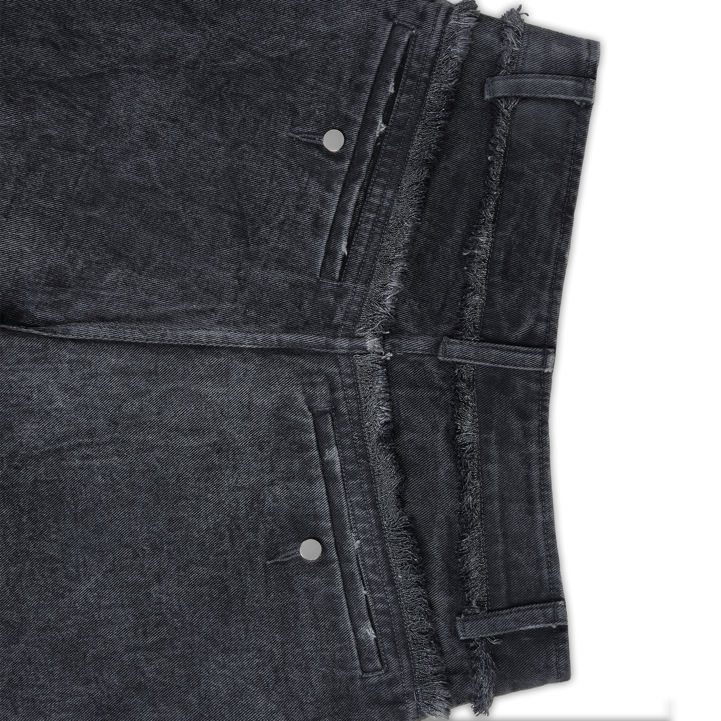 STAPLED SHORTS FADED WASHED [OVERSIZED]