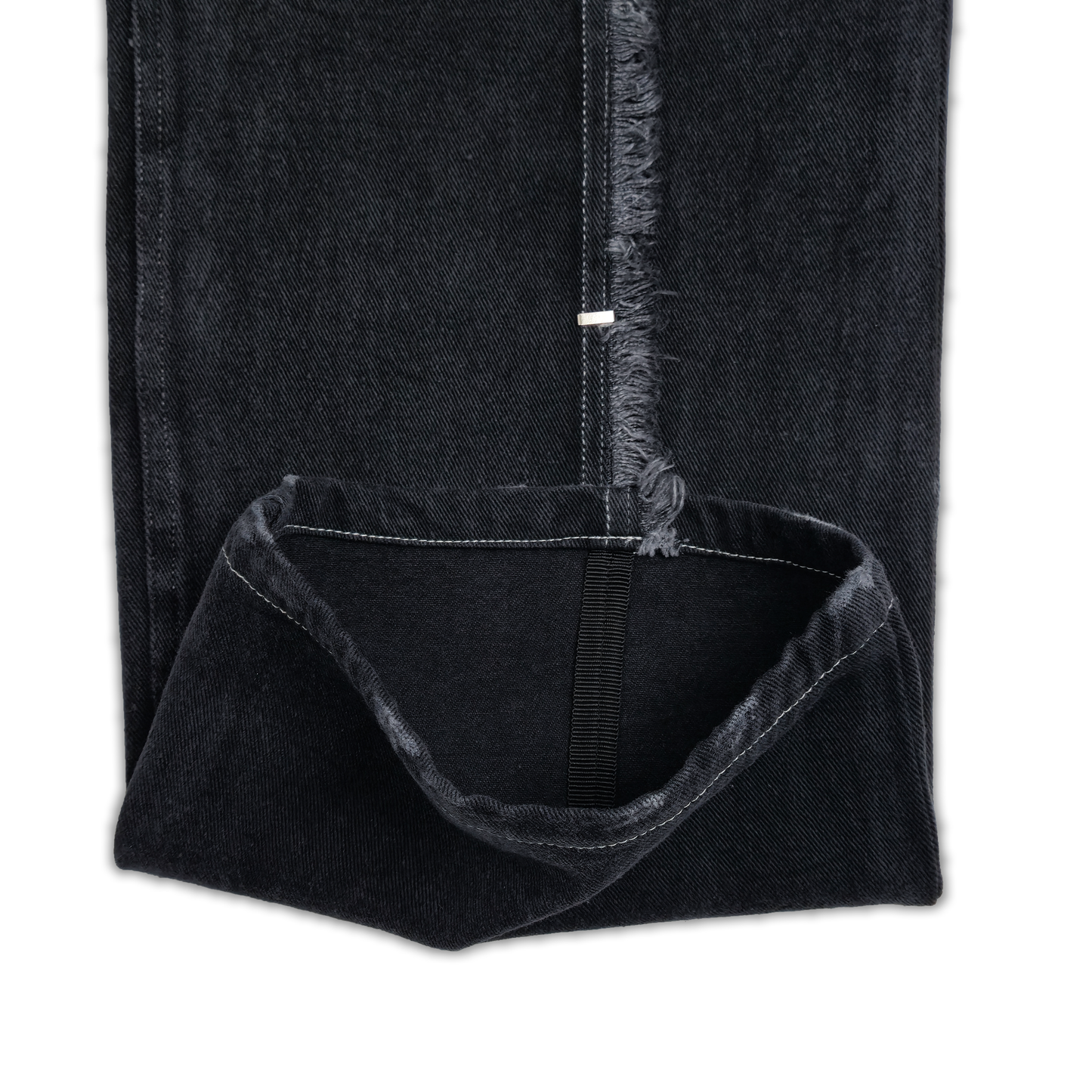 STAPLED PANTS DARK WASHED [SLIM]